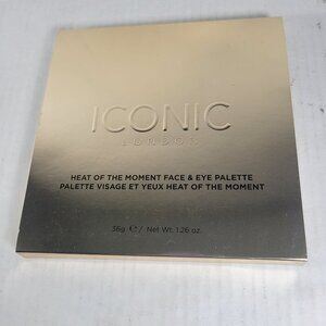 Iconic London Heat of the Moment Vegan Makeup Beauty Cosmetic Face & Eye Palette